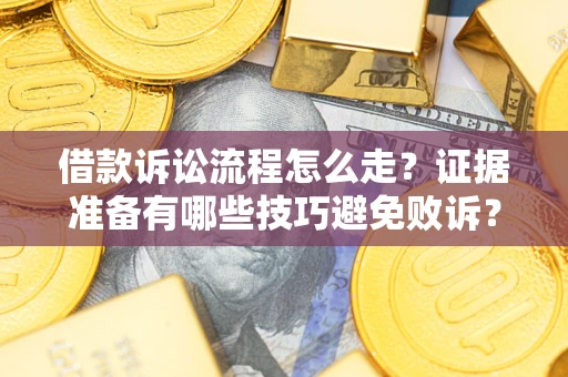 济南借款诉讼流程怎么走？证据准备有哪些技巧避免败诉？