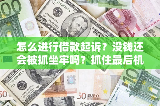 济南怎么进行借款起诉？没钱还会被抓坐牢吗？抓住最后机会！