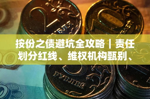 济南按份之债避坑全攻略｜责任划分红线、维权机构甄别、纠纷处理全流程拆解