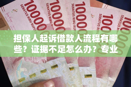 济南担保人起诉借款人流程有哪些？证据不足怎么办？专业律师解答