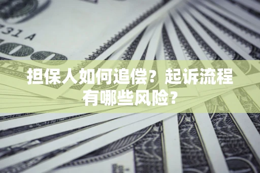 济南担保人如何追偿？起诉流程有哪些风险？